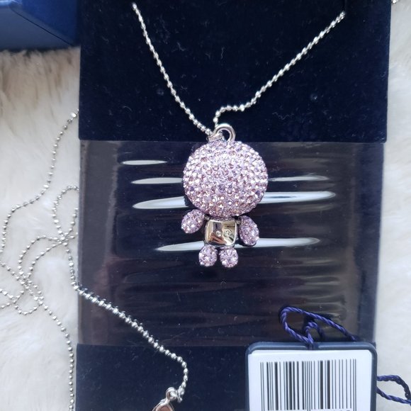 Swarovski Violet Erika Pendant (1084488) - Picture 3 of 4